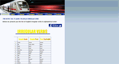 Desktop Screenshot of englishirregularverbs.com